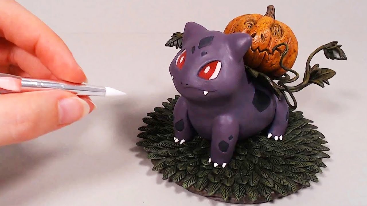 I made a spooky ghost Bulbasaur for Halloween