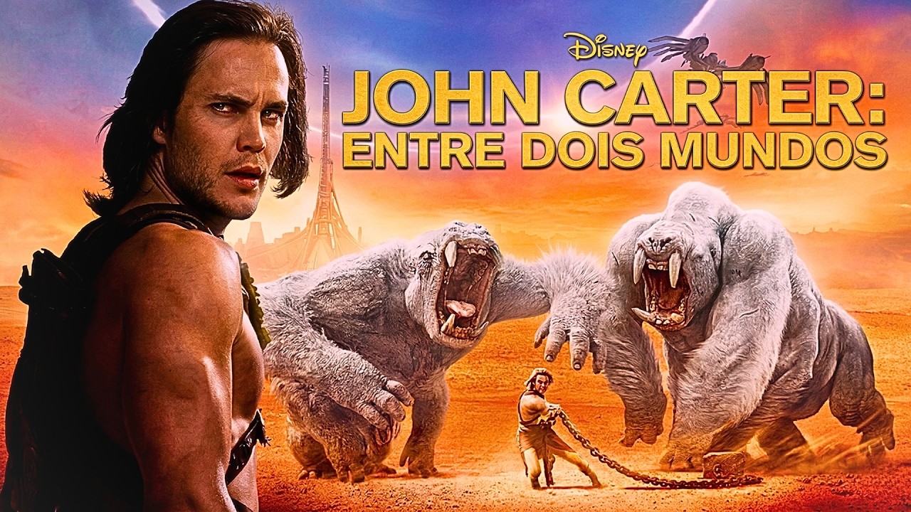 John Carter: Entre Dois Mundos (2012) Fic&ccedil;&atilde;o Cient&iacute;fica Filme em Portugu&ecirc;s Review & Fatos
