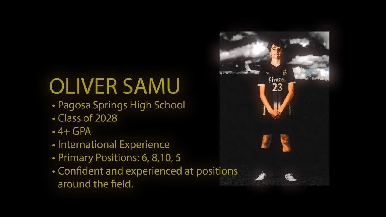Oliver Samu Highlights | 6 | 8 | 10 | 5 | Recoveries, Carries, Key Passes | #football #soccer