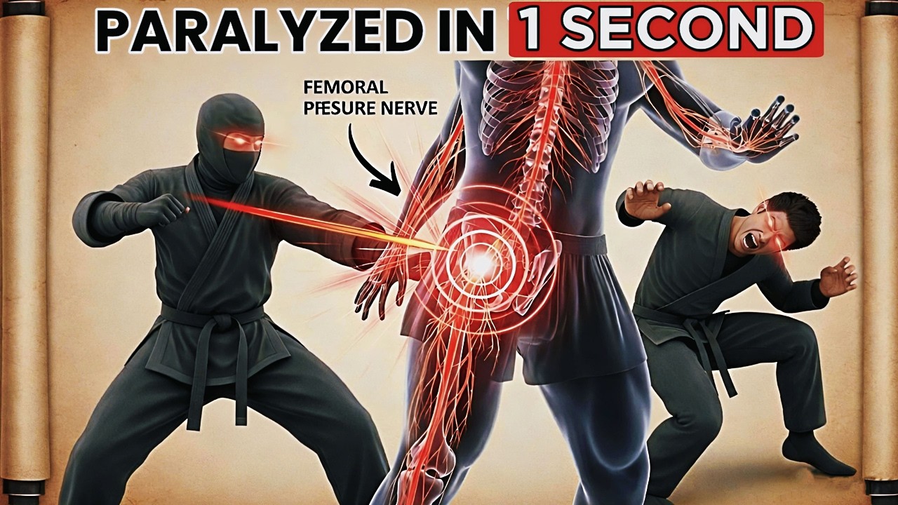 13  Banned Ninja Nerve Strikes That Paralyze the Legs (Shadow Secrets!)
