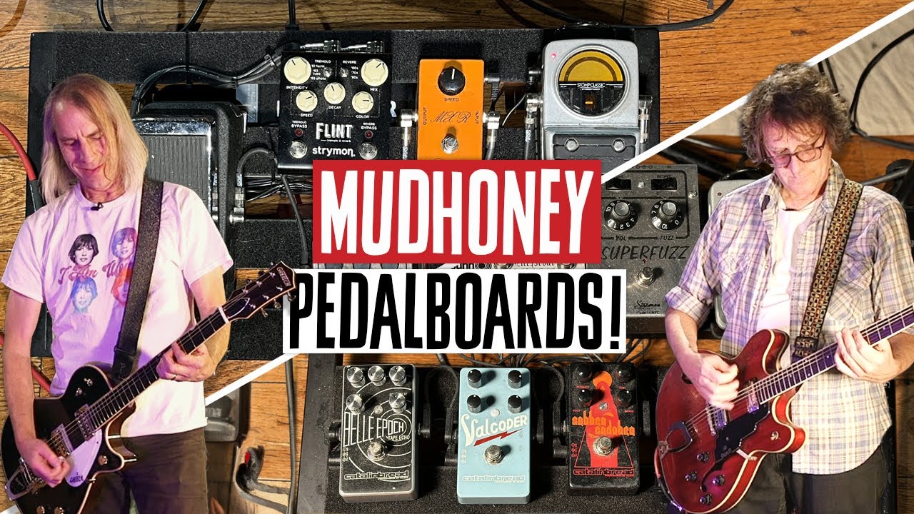 Mudhoney Pedalbards! Plus Mark Arm & Steve Turner on Fuzz Pedals