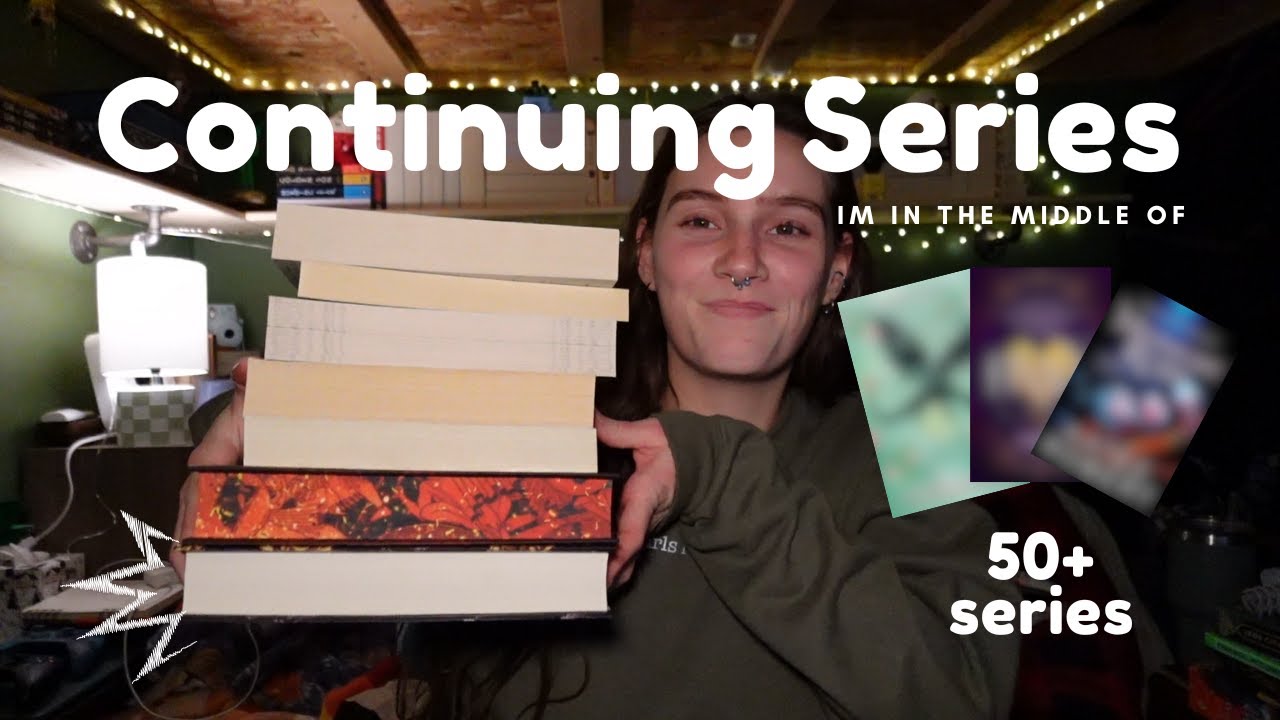 Continuing Series I'm in the middle of📚 (spoiler free reading vlog)