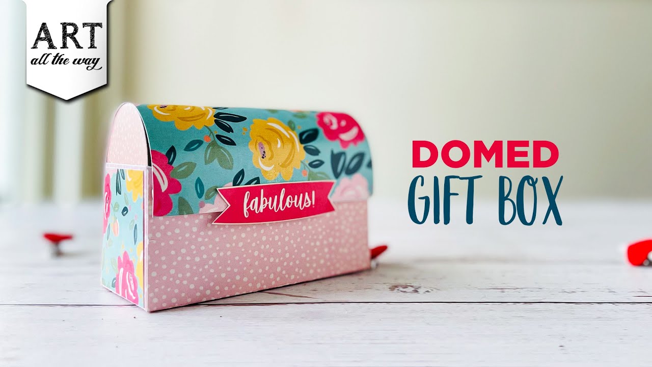 Domed Gift Box | Creative Birthday Gifts | DIY Paper Crafts | Party Favor Ideas | Handmade | Designs