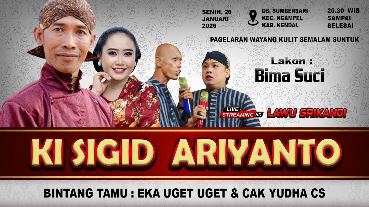 LIVE KI SIGID ARIYANTO 