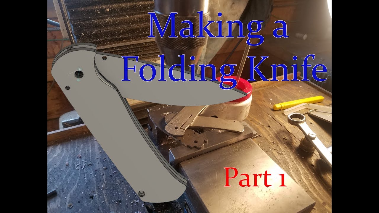 Making a folding knife. (Part 1)
