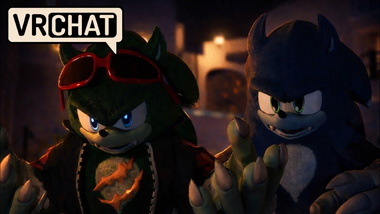 WEREHOG SONIC ENCOUNTERS WEREHOG SCOURGE [IN VR CHAT!]
