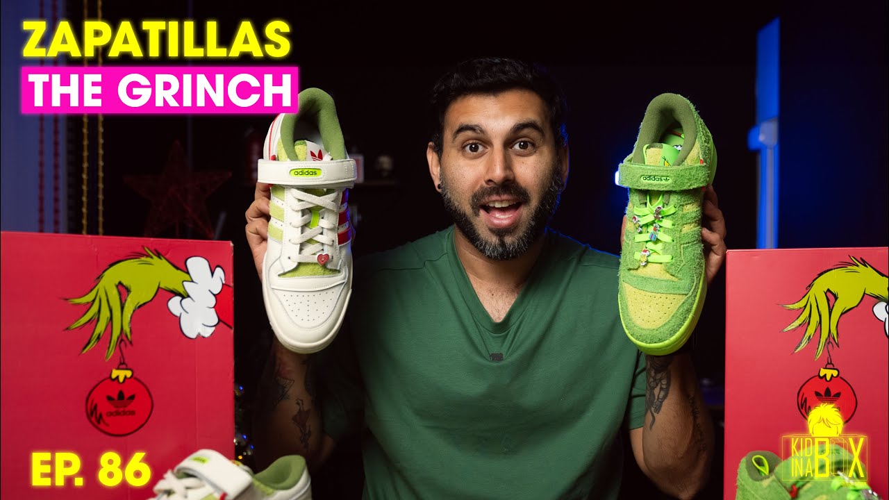 Las zapatillas Adidas El Grinch | Ep.86 | UNBOXING y PRIMERA IMPRESIÓN