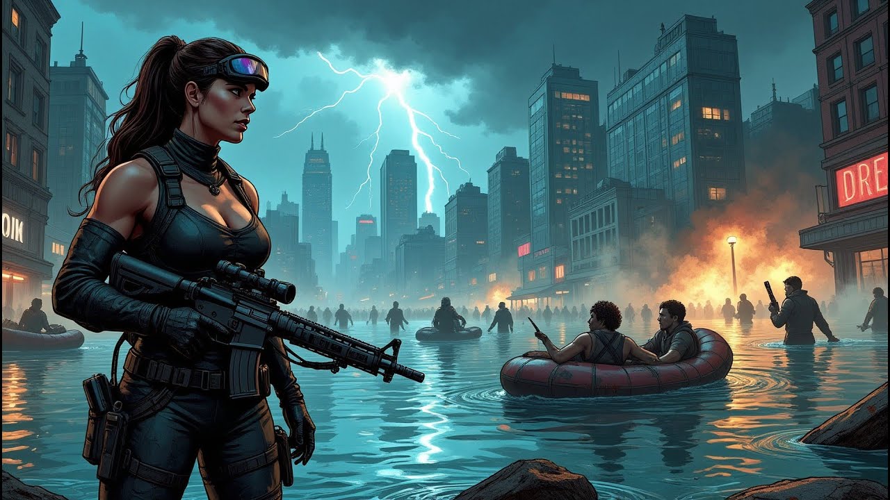 ¡Llega el día del juicio final, las inundaciones golpean! Renacido, acumulo toneladas de...