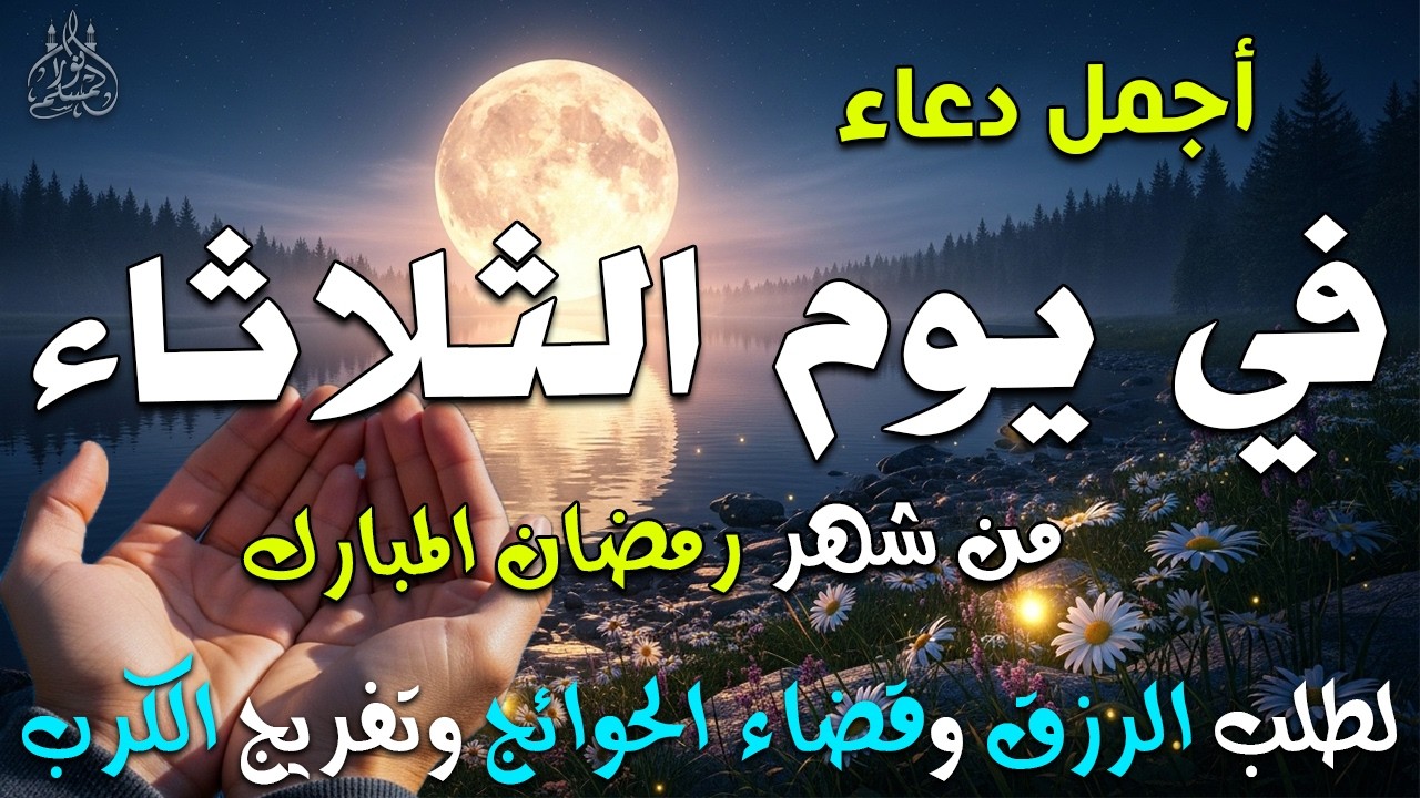 دعاء فى صباح يوم السبت 10 من شهر رمضان لطلب الرزق والفرج وقضاء الحوائج 💚