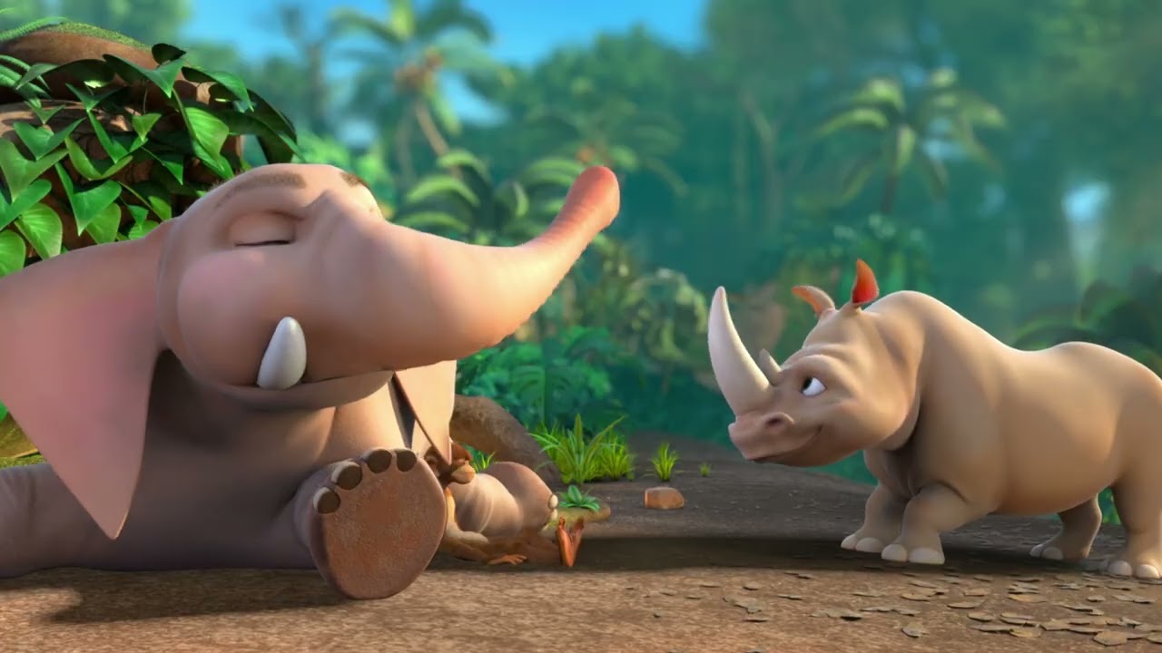 Jungle Beat - Sangtimer til Strudsebaby | Børnefilm | WildBrain Vuggestue