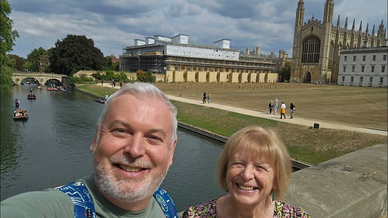 Cambridge By Train , Shopping & Sightseeing August 2025