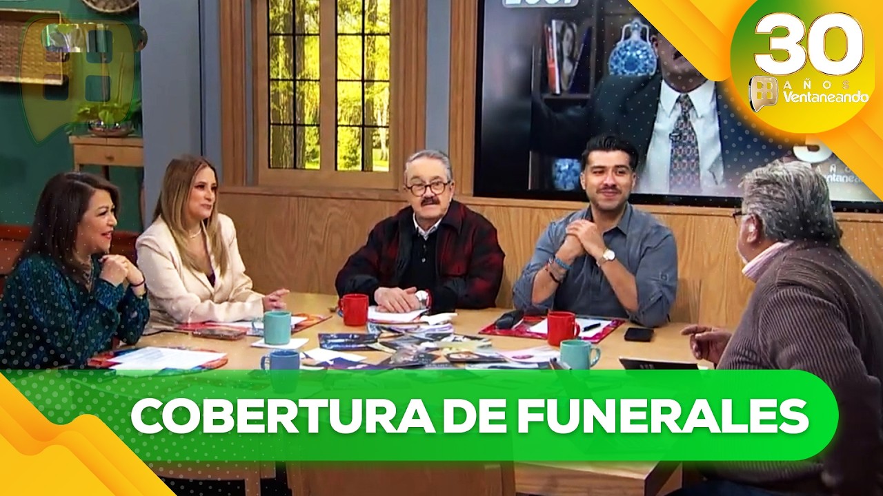 ¿Cómo se han vivido las coberturas en los funerales de famosos? 👀😯 | Transmisión Especial EN VIVO 🔴