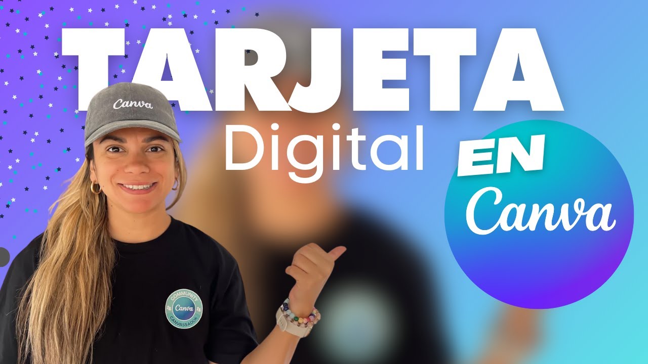 😱Cómo hacer una TARJETA de presentación DIGITAL INTERACTIVA con CANVA