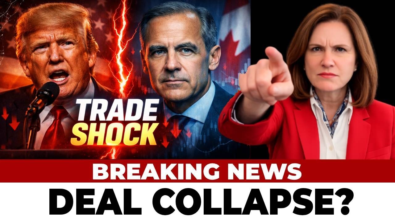 Trump’s 4-Minute Speech Just Shook Canada | Carney Responds, Markets React