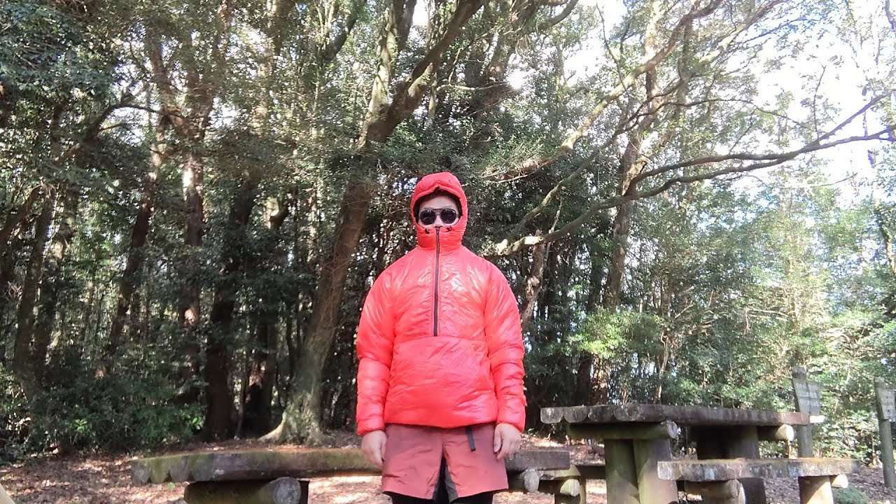 ハイキング　2023年11月26日　ENLIGHTENED EQUIPMENT Torrid Pullover　アクリマ　ライトウールロングス　山と道　DFメッシュメリノロングスリーブ