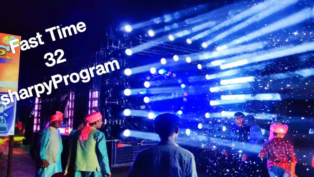 Dashabhuja cyclonic sound New light setup Fast Time 32 sharpy Haripur program #haripur #jajpur_dj