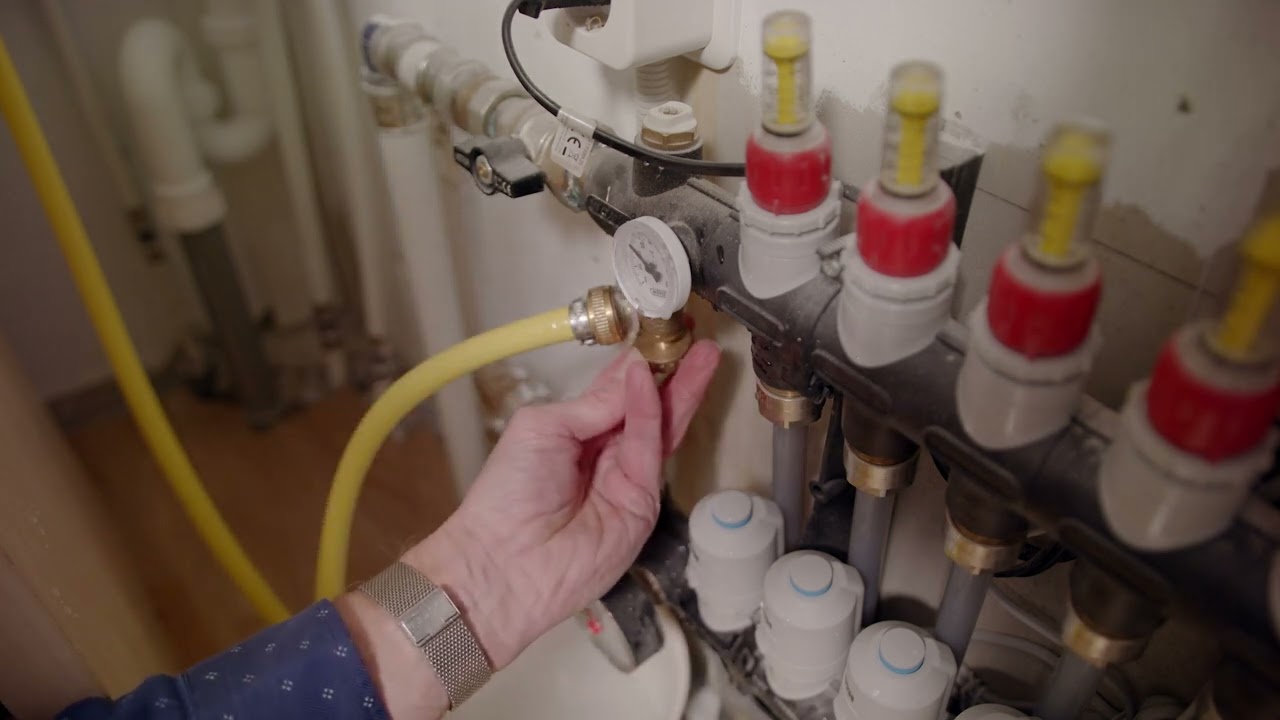 Instructievideo NIBE - het ontluchten en bijvullen van de vloerverwarming | evoyo