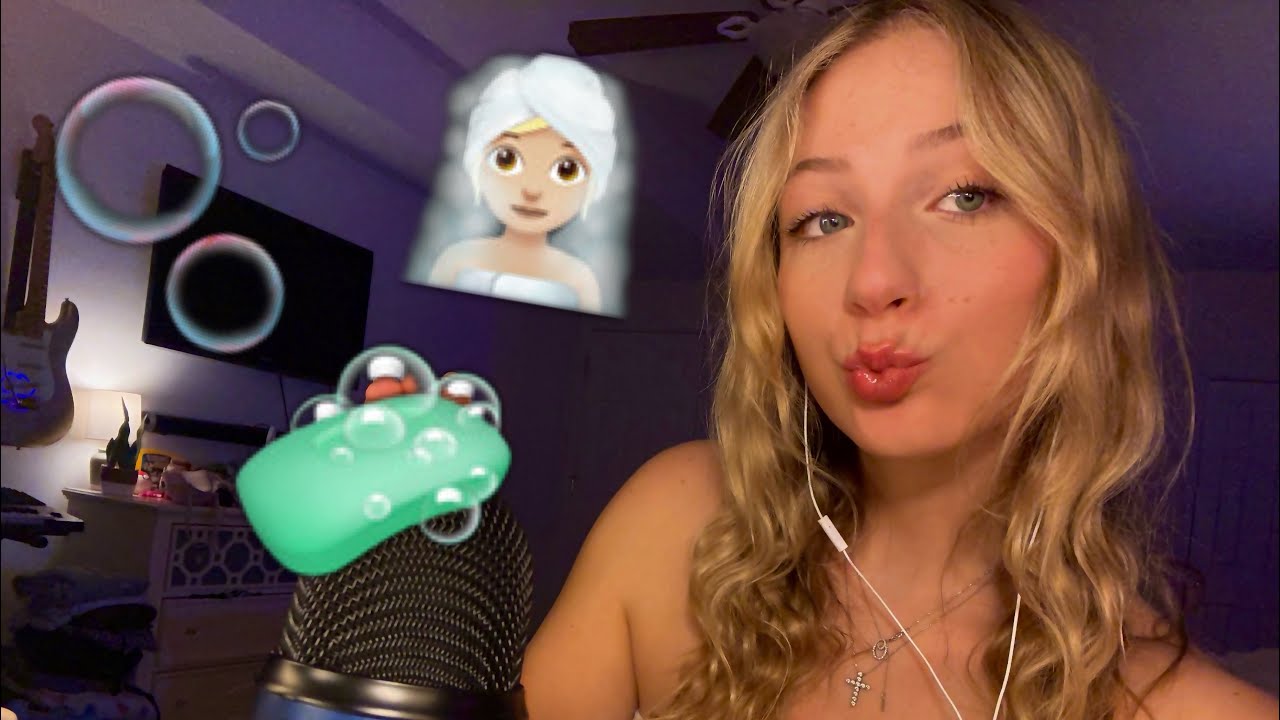 ASMR | doing my skincare ON the mic💆🏼‍♀️