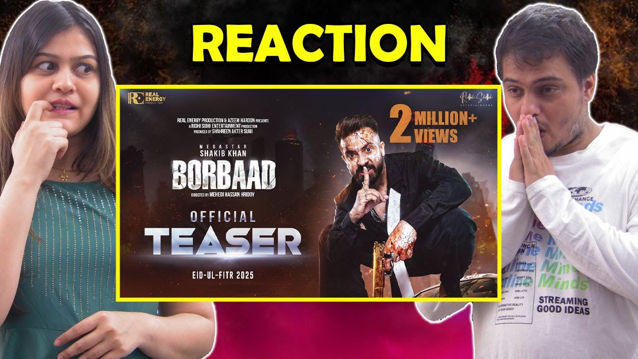BORBAAD (বরবাদ) Official Teaser | Megastar Shakib Khan, Jisshu, Idhika | Eid Film 2025 | SK Films