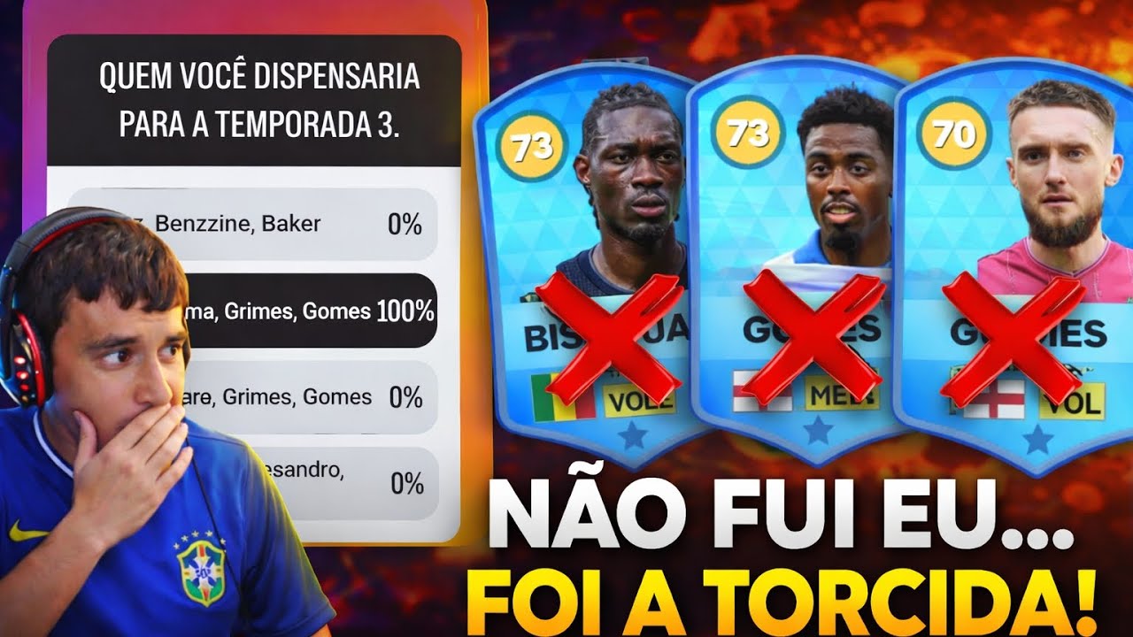 CAMPEÃO DE TUDO… E MESMO ASSIM DISPENSEI 3! (FOI A TORCIDA!) | DLS 26. EP 23
