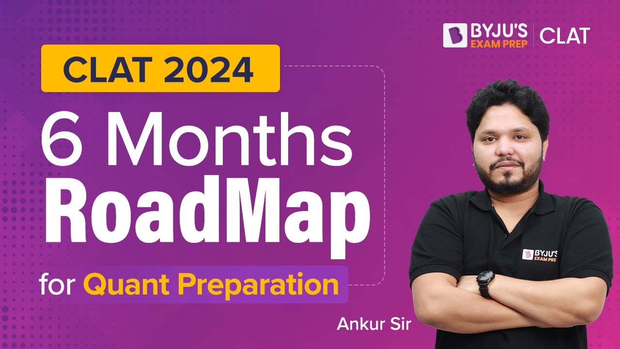 CLAT 2024 Quantitative Aptitude | CLAT Quantitative Aptitude Complete Syllabus + 6-Months Study Plan