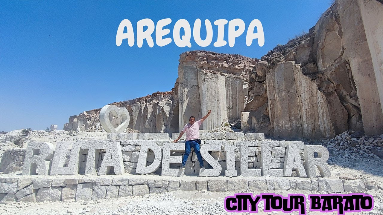 3 LUGARES IMPERDIBLES EN AREQUIPA 2024 - CITY TOUR