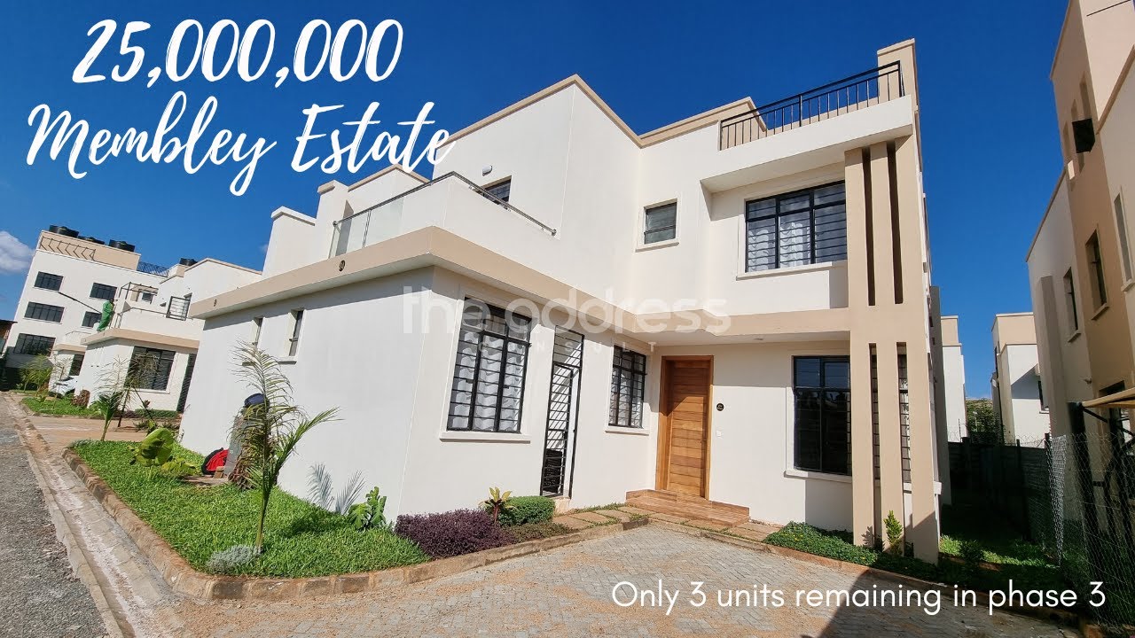 Luxurious Gated Community Homes in Membley Estate Near Tatu City | Modern Family Living in Kiambu
