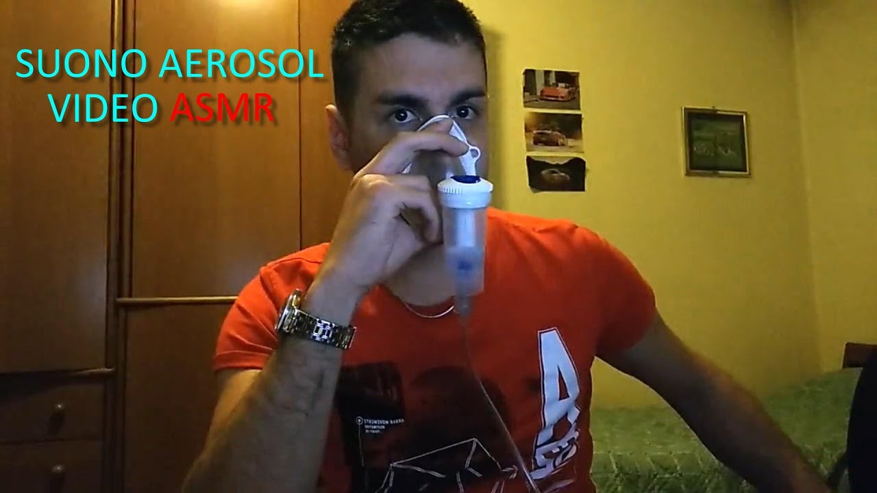 Suono Aerosol Davanti al PC Video ASMR Sottofondo Temporale