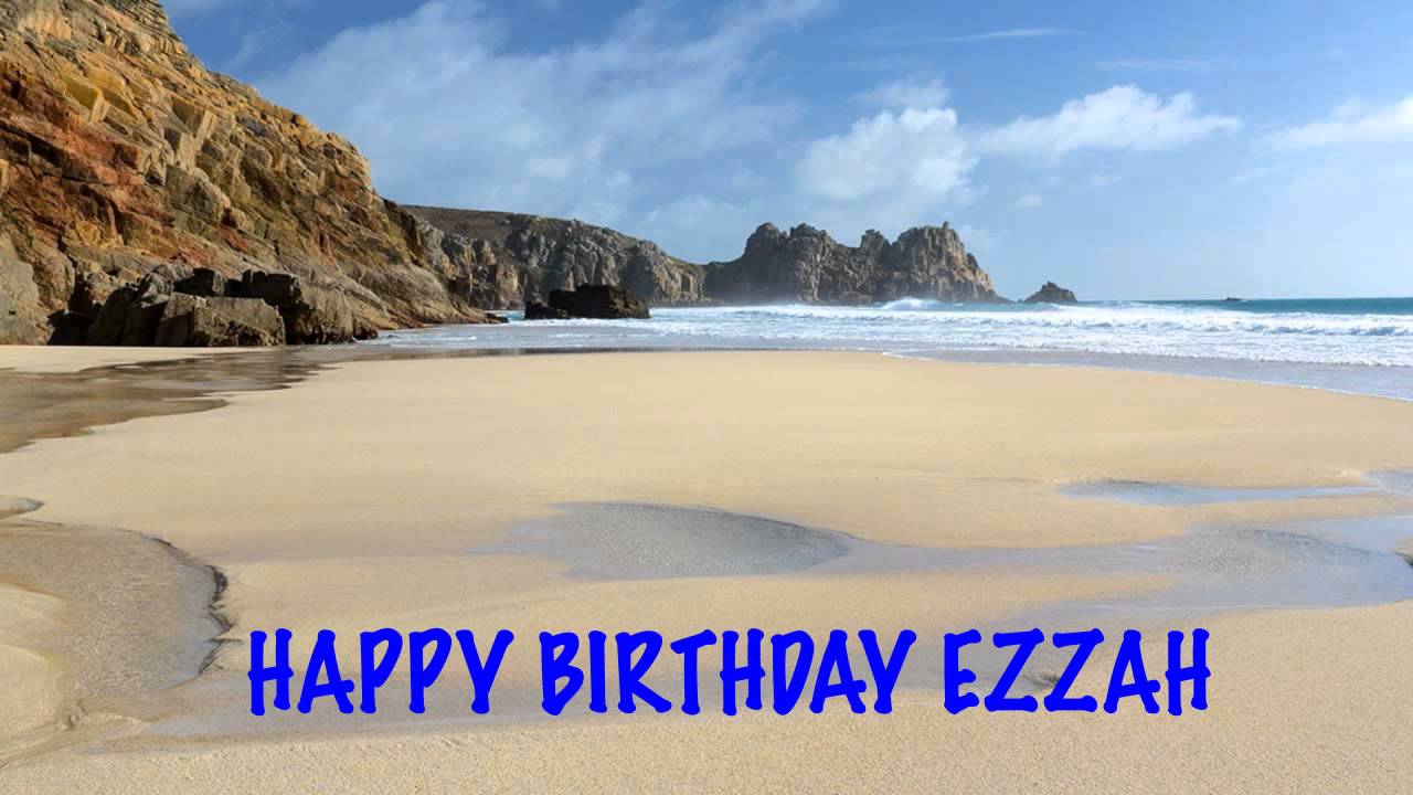 Ezzah   Beaches Playas - Happy Birthday
