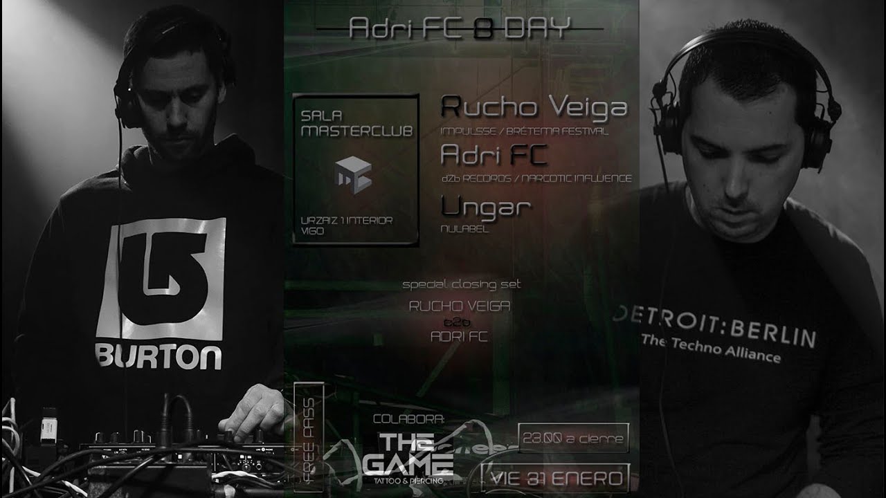 Rucho Veiga B2B Adri FC @ Masterclub, Vigo TECHNO dj set