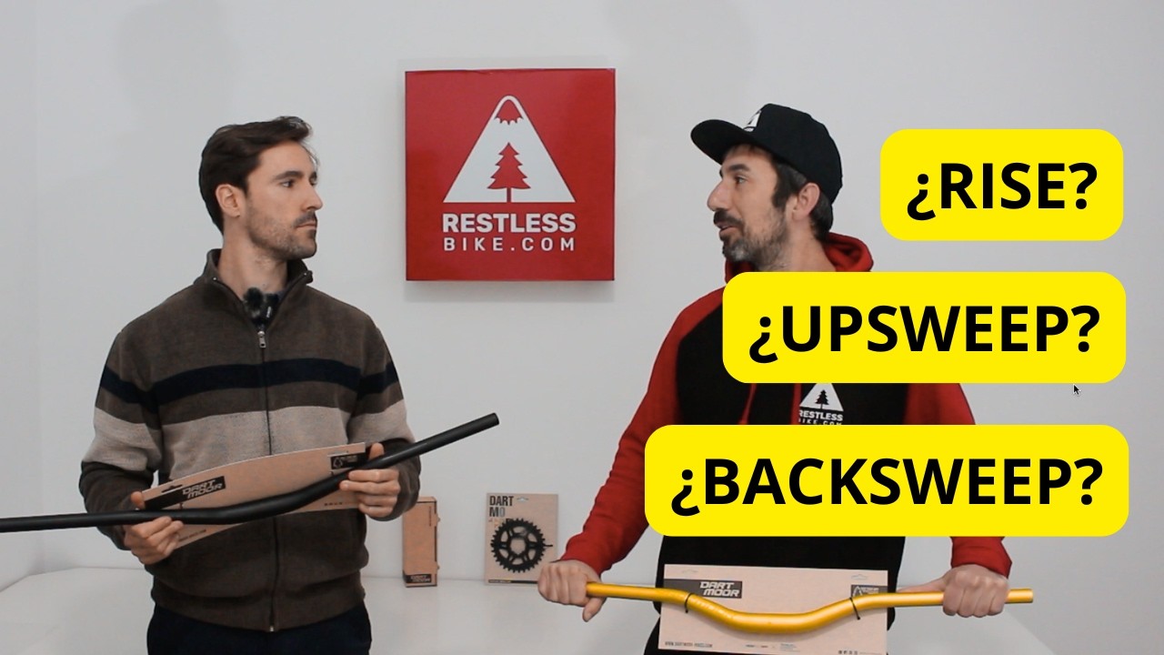 ¿Qué es el Rise, UpSweep y BackSweep de un Manillar de Bicicleta?