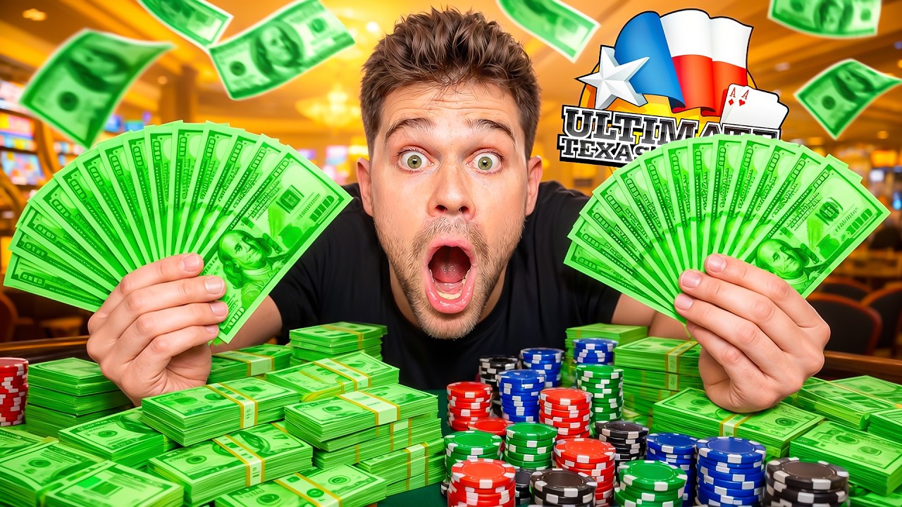 Самая НЕВЕРОЯТНАЯ сессия в Ultimate Texas Hold'em за всё время..