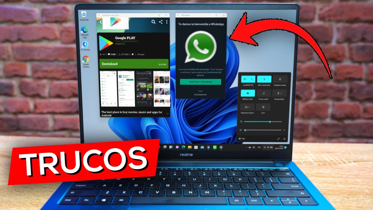 TRUCOS de Windows 11 💥 Activa YA las APPS ANDROID OCULTAS!!