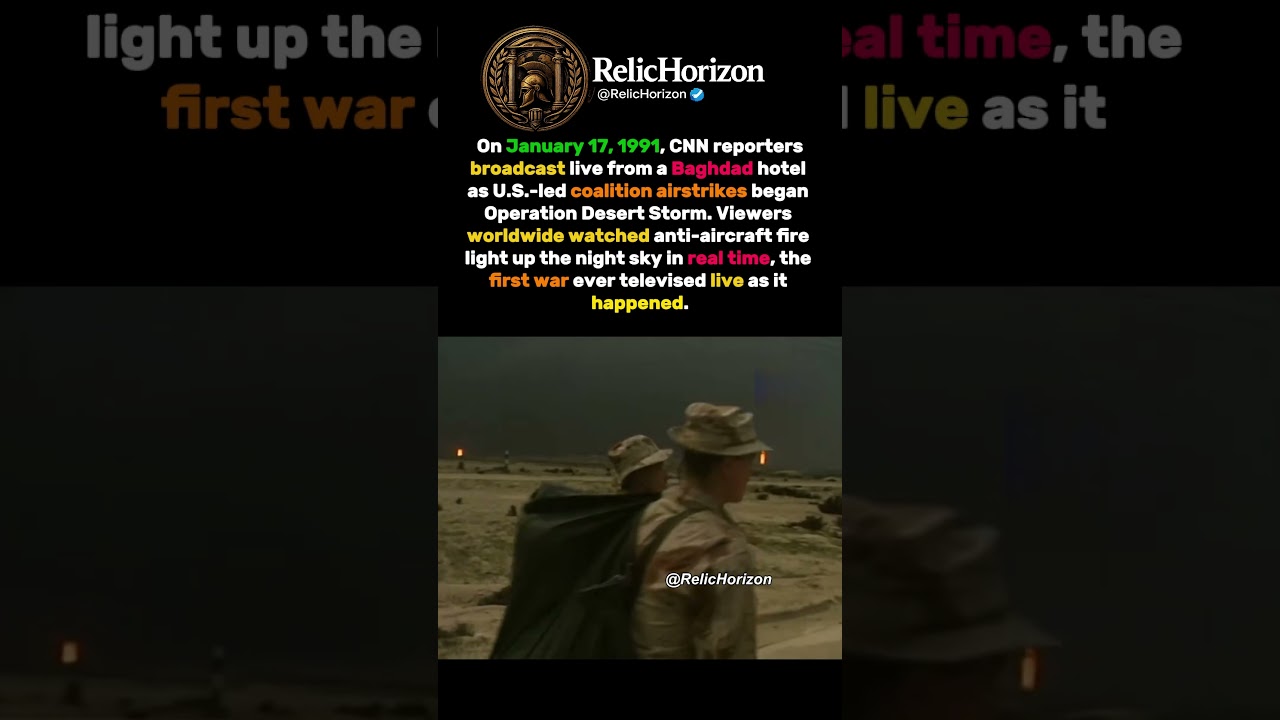 The Night CNN Broadcast a War Live