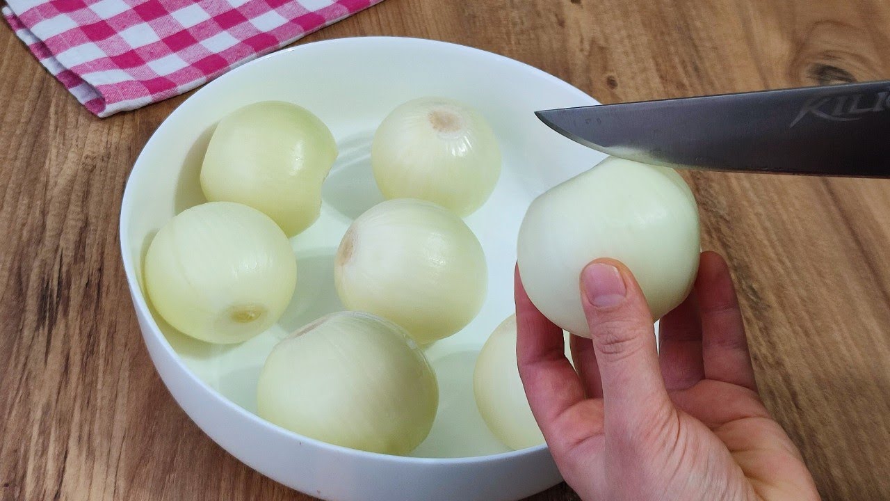 ВНИМАНИЕ К ПАЛЬЦАМ ЛУК НИКОГДА НЕ БЫЛ ТАКИМ ВКУСОМ 💯 Результат потрясающий ✅