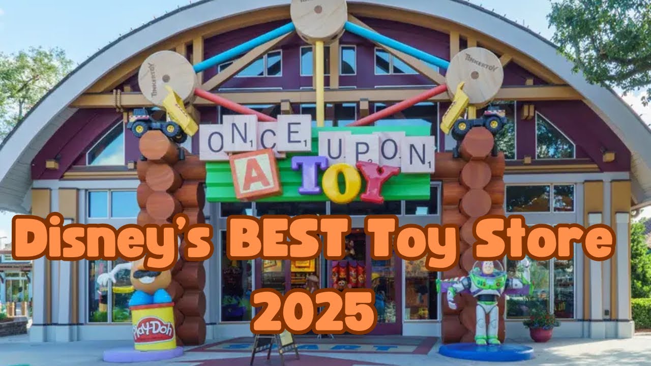 Once Upon a Toy 🧸 &mdash; один из лучших магазинов игрушек Disney Springs | Walt Disney World 2025
