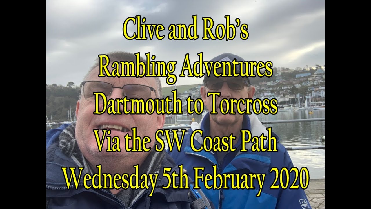 Dartmouth to Torcross SW Coast Path 5th February 2020