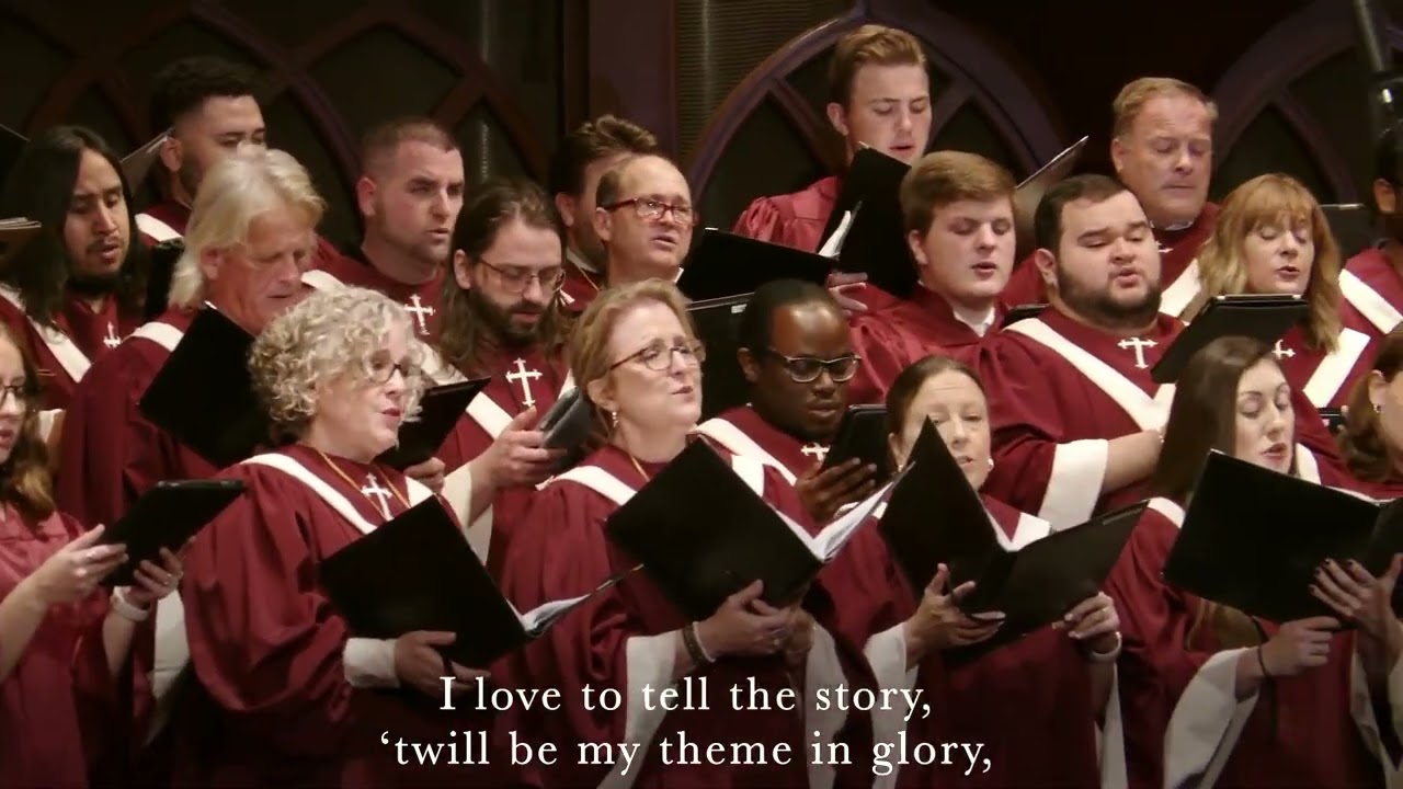 I Love to Tell the Story  UMH 156; FUMC Houston, 8/17/2025