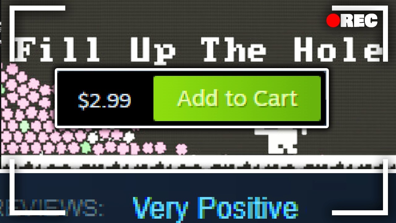 FILL UP THE HOLE, A $2.99 Clicker Base Building Game