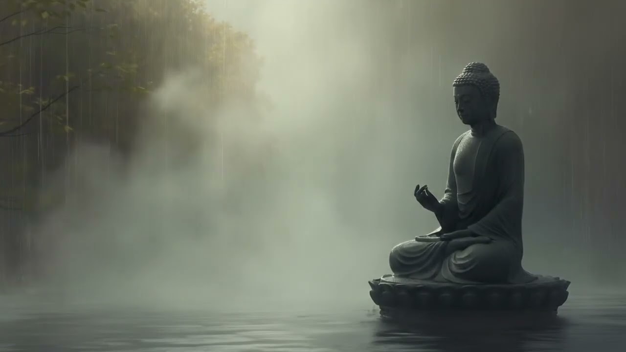 Fall Asleep in 8 Minutes — Buddha Rain Therapy ⛈, Healing Frequency✨