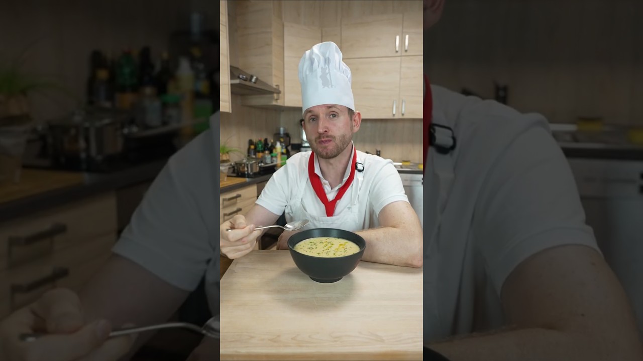 Remy's Potato Leek Soup 🍲🐭 from Ratatouille #ratatouille #potato #leek #soup #recipe