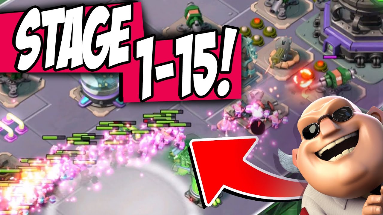 Boom Beach SPEED SERUM WARRIOR RUSHES OP!! Mega Crab Stages 1-15
