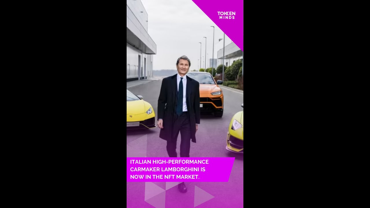 Lamborghini is now in the NFT market