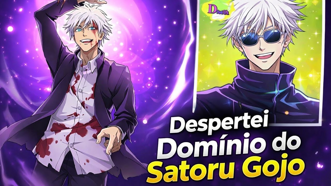 Despertei o Domínio do Satoru Gojo. O que mudou?