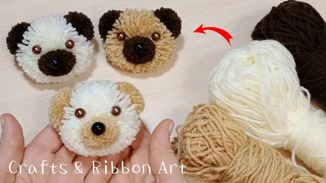 Amazing Teddy Bear Making Idea with Wool - DIY Woolen Crafts - How to Make Teddy Bear with Yarn