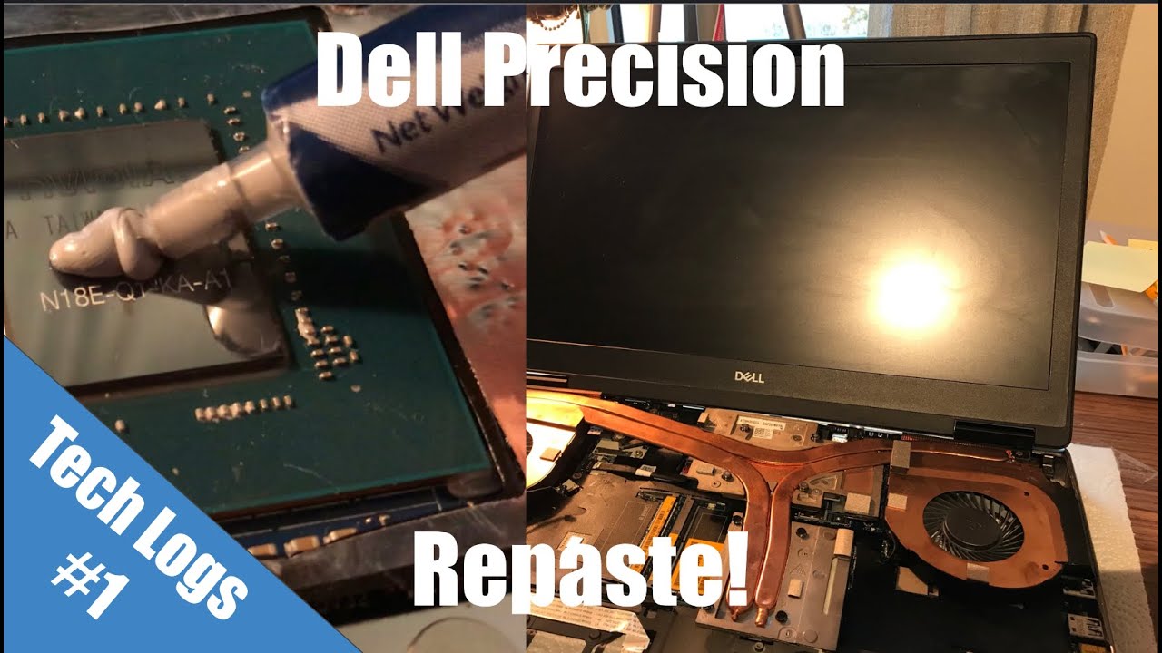 Dell Precision CPU + GPU Repaste! | Tech Logs #1 | Mastergeko4
