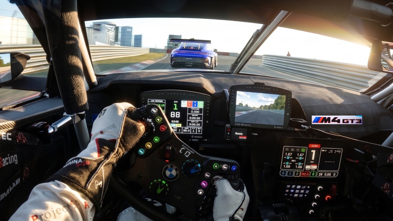 Nürburgring Touristenfahrten Traffic Chase in My M4 GT3