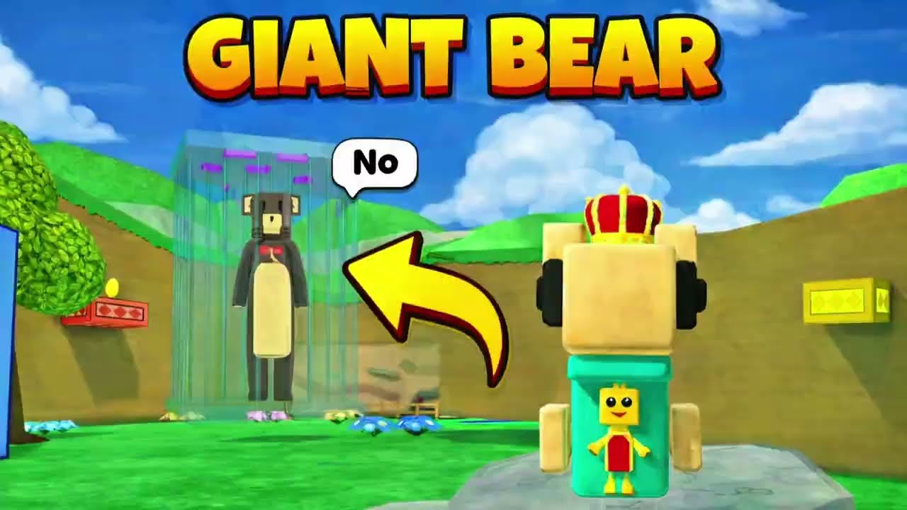 This Giant Bear Is Unstoppable! #superbearadventure