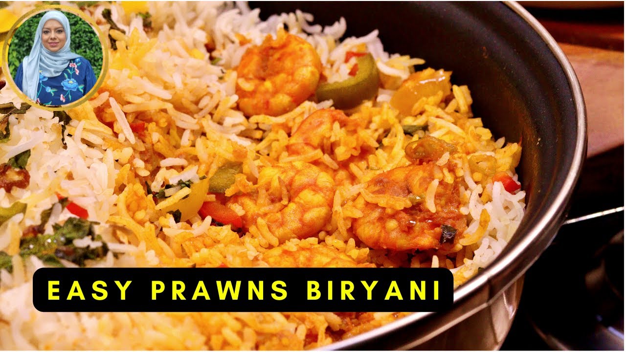 Best Prawns Biryani Recipe | Restaurant Style | Cook with Anisagrams | #Recipes #biryani