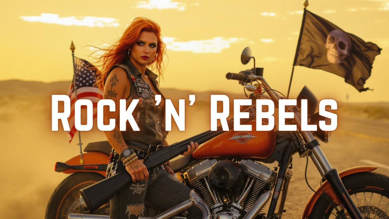 Southern Rock Ride Anthems &ndash; The BEST Playlist for Open Roads & True Rebels 🏍️🔥